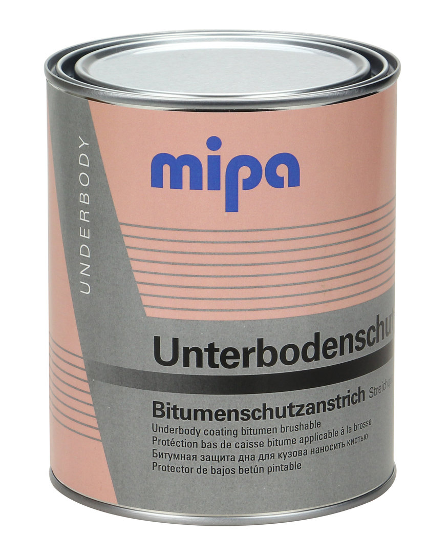 MP UBS Streichware auf Bitumenbasis  1 kg  schwarz