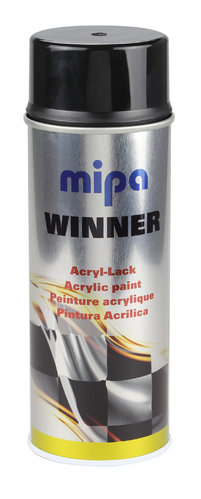 MP Winner Spray Acryl-Lack 400 ml  schwarz glänzend