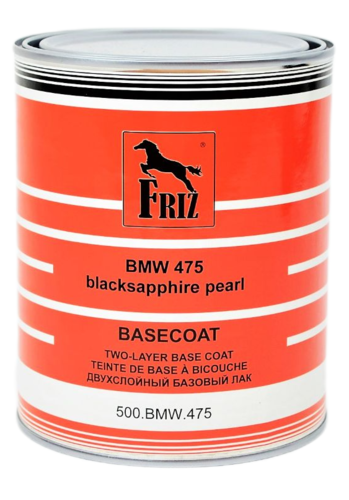FRIZ BASECOAT BMW 475 Blacksapphire Pearl 1 L UNVERDÜNNT
