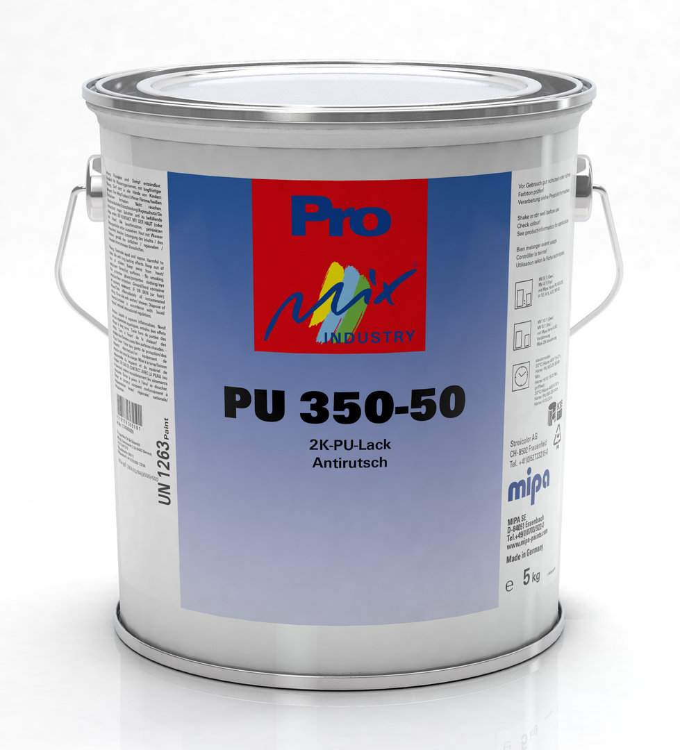 PMI PU 350-50  2K-PU-Lack  halbglänzend  5 kg  Antirutsch