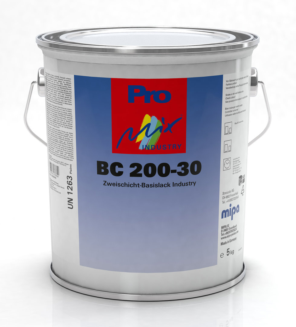 PMI BC 200-30  Zweischicht-Basislack Industry  5 kg