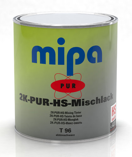PUR-HS- Mischlack   R96  3 L  abtönschwarz